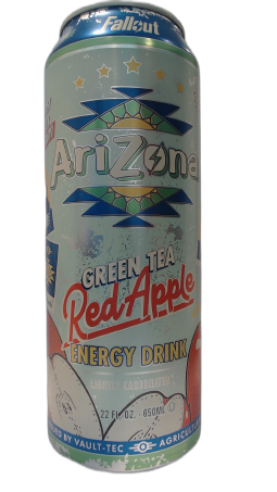 Arizona Green Tea Red Apple Energy Drink (USA)