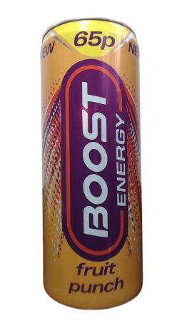Boost Fruit Punch PMP 65p (NEW)