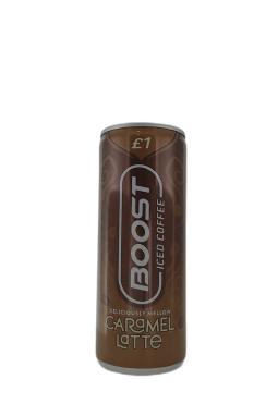 Boost Iced Coffee Caramel Latte PMP £1 (Beans)