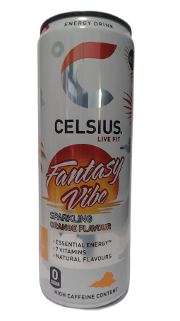 Celsius Fantasy Vibe Orange PMP £1.79