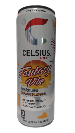 Celsius Fantasy Vibe Orange