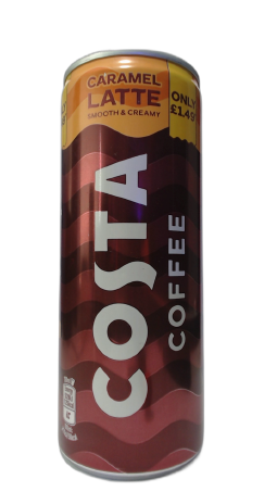 Costa Coffee Caramel Latte PMP £1.49