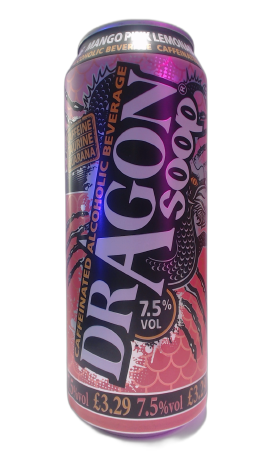 Dragon Soop Mango Pink Lemonade £3.29