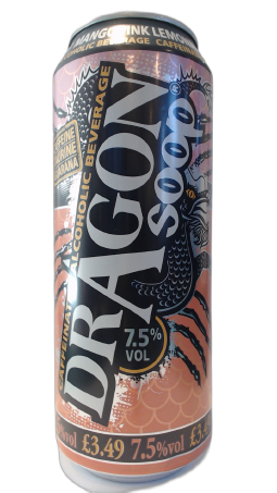 Dragon Soop Mango Pink Lemonade £3.49
