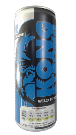 Kong Strong Sugar Free (Small Blue Text)