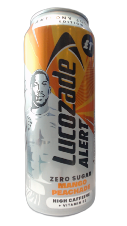 Lucozade Alert Mango Peachade (Anthony Joshua Edition) 500ml PMP £1