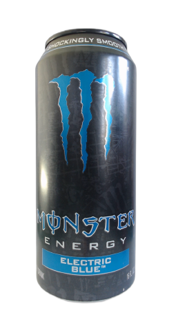 Monster Shockingly Smooth Electric Blue (USA) (Misprint)