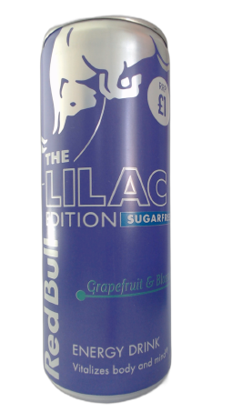Red Bull Lilac Edition Sugarfree PMP £1