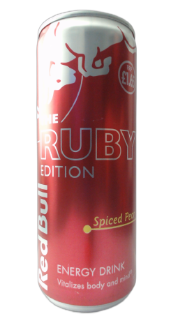Red Bull Ruby Edition Spiced Pear PMP £1.65