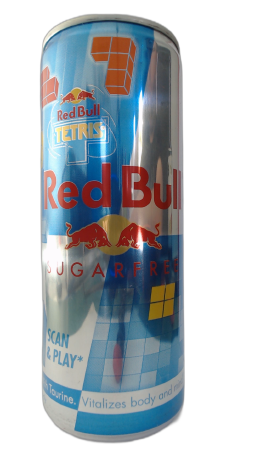 Red Bull Sugarfree (Tetris)
