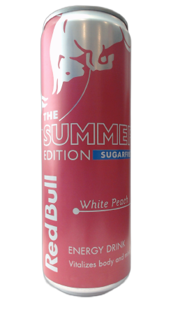 Red Bull Summer Edition Sugarfree White Peach 473ml