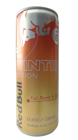 Red Bull Winter Edition Fuji Apple & Ginger PMP £1