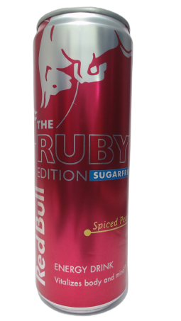 Red Bull Ruby Edition Sugarfree Spiced Pear