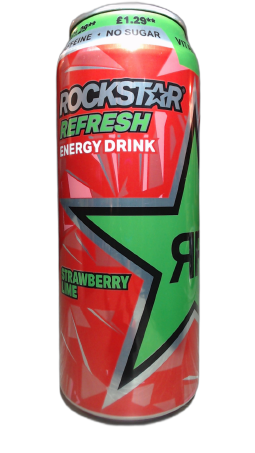 Rockstar Refresh Strawberry Lime PMP £1.29