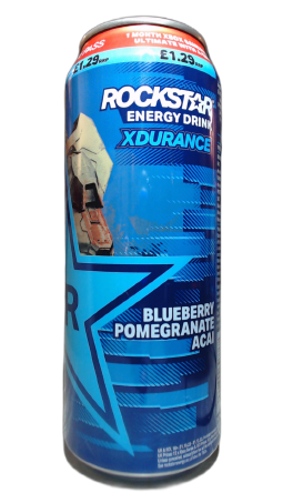 Rockstar Xdurance Blueberry Pomegranate Acai (Halo Infinite Promotion) PMP £1.29